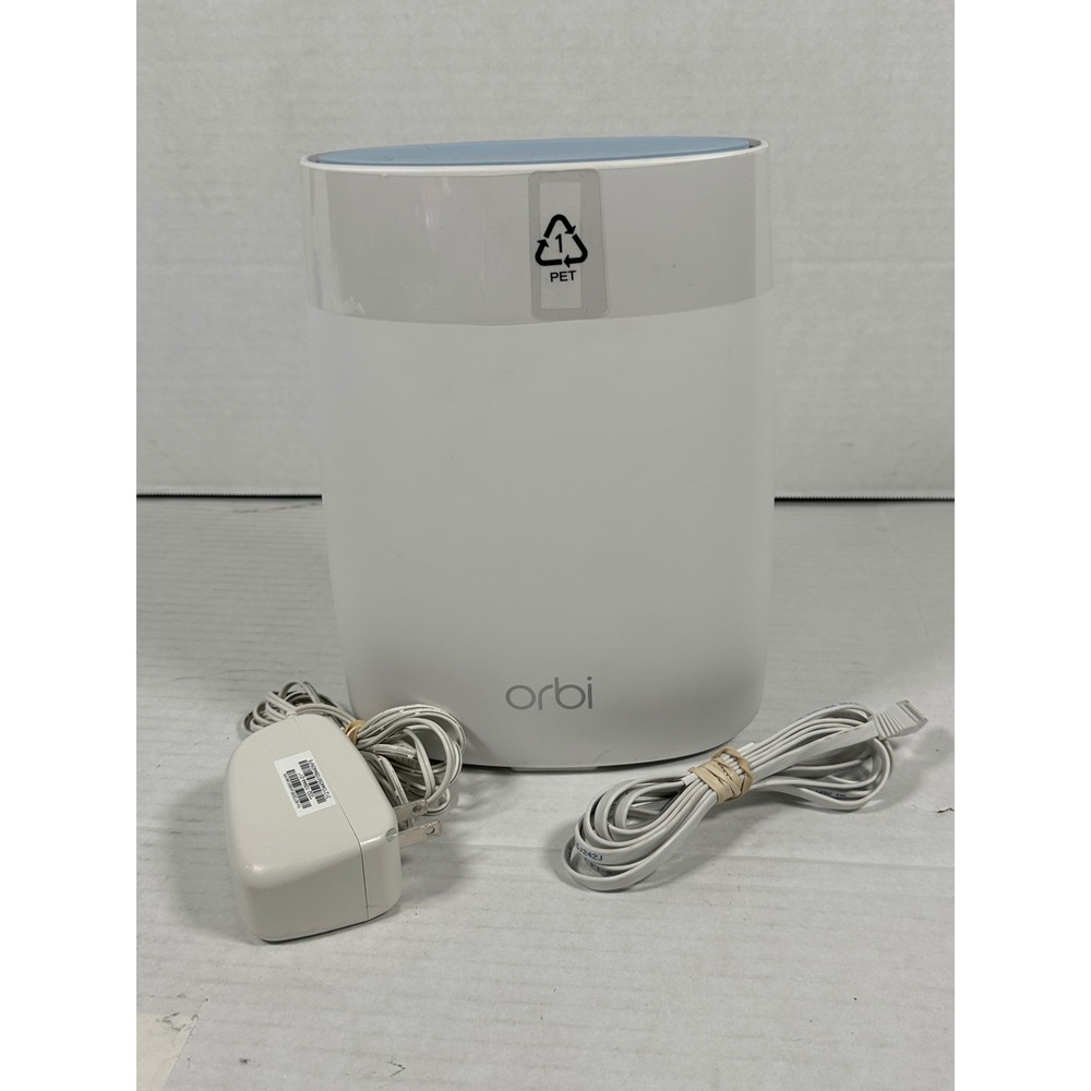 Orbi RBR50v2 Tri-Band AC3000 ‎ Router White with Power Adapter Cable